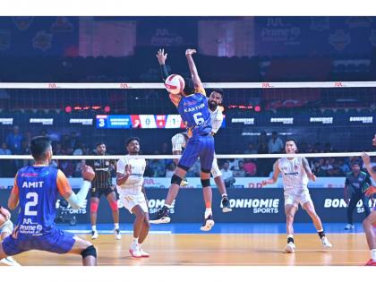 PVL 2025: Ahmedabad Defenders Break Mumbai Meteors Unbeaten Streak with a Thrilling Win | PVL 2025: Ahmedabad Defenders Break Mumbai Meteors Unbeaten Streak with a Thrilling Win PVL 2025: Ahmedabad Defenders Break Mumbai Meteors Unbeaten Streak with a Thrilling Win | PVL 2025: Ahmedabad Defenders Break Mumbai Meteors Unbeaten Streak with a Thrilling Win