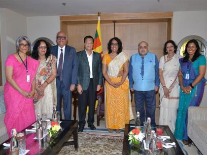 Old Students' Association of Hindu College meets alumna Sri Lankan PM | Old Students' Association of Hindu College meets alumna Sri Lankan PM Old Students' Association of Hindu College meets alumna Sri Lankan PM | Old Students' Association of Hindu College meets alumna Sri Lankan PM