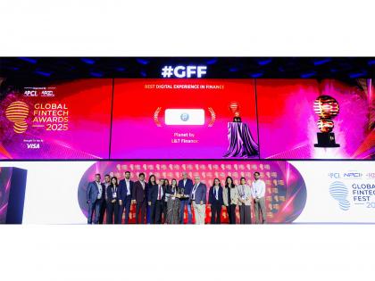 L&T Finance Ltd. Wins 'Best Digital Experience in Finance' Award at the Global Fintech Fest 2025 | L&T Finance Ltd. Wins 'Best Digital Experience in Finance' Award at the Global Fintech Fest 2025 L&T Finance Ltd. Wins 'Best Digital Experience in Finance' Award at the Global Fintech Fest 2025 | L&T Finance Ltd. Wins 'Best Digital Experience in Finance' Award at the Global Fintech Fest 2025