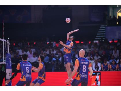 PVL: Mumbai Meteors booked a spot in final with win over Goa Guardians | PVL: Mumbai Meteors booked a spot in final with win over Goa Guardians PVL: Mumbai Meteors booked a spot in final with win over Goa Guardians | PVL: Mumbai Meteors booked a spot in final with win over Goa Guardians