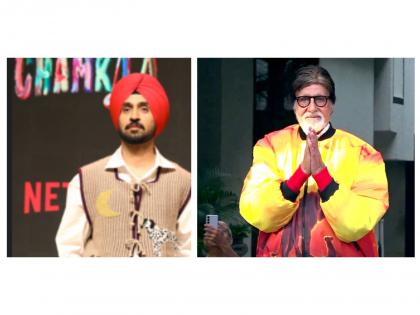 Amitabh Bachchan calls Diljit Dosanjh "Punjab de putra" as 'GOAT' singer appears on 'KBC' hot seat | Amitabh Bachchan calls Diljit Dosanjh "Punjab de putra" as 'GOAT' singer appears on 'KBC' hot seat Amitabh Bachchan calls Diljit Dosanjh "Punjab de putra" as 'GOAT' singer appears on 'KBC' hot seat | Amitabh Bachchan calls Diljit Dosanjh "Punjab de putra" as 'GOAT' singer appears on 'KBC' hot seat
