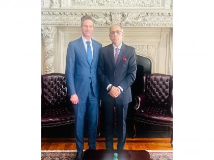 Ambassador Kwatra meets CEO Lockheed Martin, discusses India-US industrial cooperation | Ambassador Kwatra meets CEO Lockheed Martin, discusses India-US industrial cooperation Ambassador Kwatra meets CEO Lockheed Martin, discusses India-US industrial cooperation | Ambassador Kwatra meets CEO Lockheed Martin, discusses India-US industrial cooperation