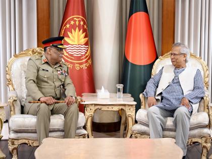 Pakistan Army's top General Mirza meets Bangladesh's interim leader Muhammad Yunus | Pakistan Army's top General Mirza meets Bangladesh's interim leader Muhammad Yunus Pakistan Army's top General Mirza meets Bangladesh's interim leader Muhammad Yunus | Pakistan Army's top General Mirza meets Bangladesh's interim leader Muhammad Yunus