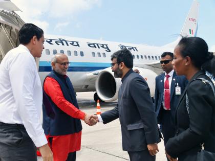 Vice President Radhakrishnan arrives in Seychelles to attend swearing-in ceremony of President-elect, address Indian community | Vice President Radhakrishnan arrives in Seychelles to attend swearing-in ceremony of President-elect, address Indian community Vice President Radhakrishnan arrives in Seychelles to attend swearing-in ceremony of President-elect, address Indian community | Vice President Radhakrishnan arrives in Seychelles to attend swearing-in ceremony of President-elect, address Indian community