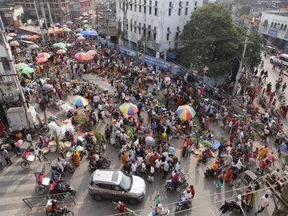 Markets in Nepal abuzz as devotees prepare for Chhath festival | Markets in Nepal abuzz as devotees prepare for Chhath festival Markets in Nepal abuzz as devotees prepare for Chhath festival | Markets in Nepal abuzz as devotees prepare for Chhath festival