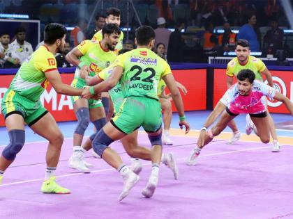 Patna Pirates continue fine run; reach Eliminator 2 courtesy Ayan's 20-point masterclass and Navdeep's High Five | Patna Pirates continue fine run; reach Eliminator 2 courtesy Ayan's 20-point masterclass and Navdeep's High Five Patna Pirates continue fine run; reach Eliminator 2 courtesy Ayan's 20-point masterclass and Navdeep's High Five | Patna Pirates continue fine run; reach Eliminator 2 courtesy Ayan's 20-point masterclass and Navdeep's High Five