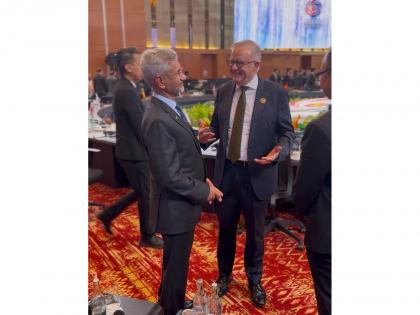 EAM Jaishankar meets Australian PM Anthony Albanese on sidelines of East Asia Summit | EAM Jaishankar meets Australian PM Anthony Albanese on sidelines of East Asia Summit