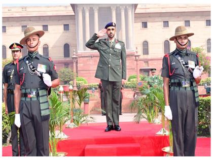 UAE Land Forces commander receives Guard of Honour, begins 2-day India visit | UAE Land Forces commander receives Guard of Honour, begins 2-day India visit UAE Land Forces commander receives Guard of Honour, begins 2-day India visit | UAE Land Forces commander receives Guard of Honour, begins 2-day India visit