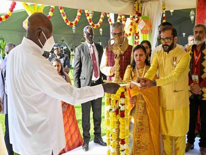 Ugandan President hosts Diwali dinner for Indian community at State House | Ugandan President hosts Diwali dinner for Indian community at State House Ugandan President hosts Diwali dinner for Indian community at State House | Ugandan President hosts Diwali dinner for Indian community at State House