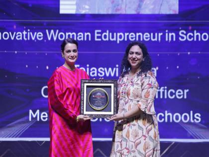 A Vision Honoured: Meridian Schools' Ms Tejaswi Butta Crowned Young Innovative Women Edupreneur of the Year 2025 | A Vision Honoured: Meridian Schools' Ms Tejaswi Butta Crowned Young Innovative Women Edupreneur of the Year 2025 A Vision Honoured: Meridian Schools' Ms Tejaswi Butta Crowned Young Innovative Women Edupreneur of the Year 2025 | A Vision Honoured: Meridian Schools' Ms Tejaswi Butta Crowned Young Innovative Women Edupreneur of the Year 2025