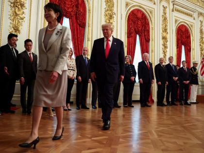 Trump, Japan PM Takaichi receive grand naval welcome aboard USS George Washington in Yokosuka | Trump, Japan PM Takaichi receive grand naval welcome aboard USS George Washington in Yokosuka