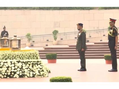 UAE Land Forces Commander Major General Yousef Maayouf Saeed Al Hallami pays tributes at National War Memorial | UAE Land Forces Commander Major General Yousef Maayouf Saeed Al Hallami pays tributes at National War Memorial