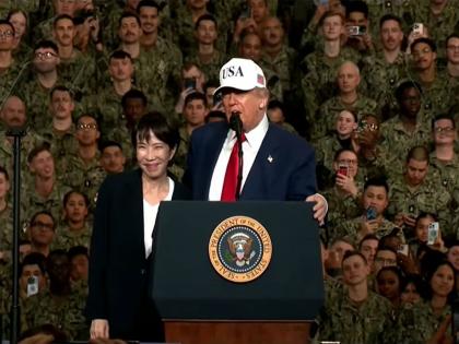 "This woman is a winner": Trump hails Japan PM Takaichi during Yokosuka naval base visit | "This woman is a winner": Trump hails Japan PM Takaichi during Yokosuka naval base visit "This woman is a winner": Trump hails Japan PM Takaichi during Yokosuka naval base visit | "This woman is a winner": Trump hails Japan PM Takaichi during Yokosuka naval base visit