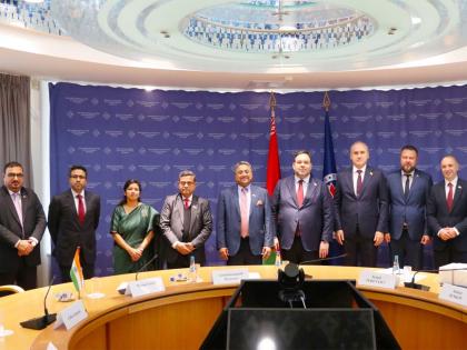 India-Belarus hold 8th round of Foreign Office Consultations, discuss entire gamut of bilateral relations | India-Belarus hold 8th round of Foreign Office Consultations, discuss entire gamut of bilateral relations India-Belarus hold 8th round of Foreign Office Consultations, discuss entire gamut of bilateral relations | India-Belarus hold 8th round of Foreign Office Consultations, discuss entire gamut of bilateral relations