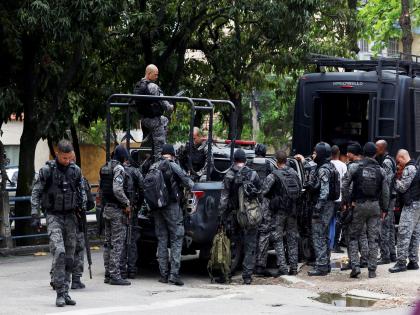 At least 64 killed, including 4 police officers in massive Rio de Janeiro police raid | At least 64 killed, including 4 police officers in massive Rio de Janeiro police raid At least 64 killed, including 4 police officers in massive Rio de Janeiro police raid | At least 64 killed, including 4 police officers in massive Rio de Janeiro police raid