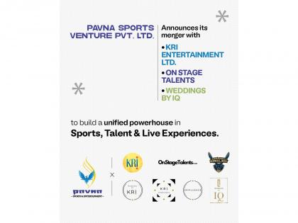 Pavna Sports Ventures and Kri Entertainment Unite to Create India's First Integrated Sports and Entertainment Powerhouse | Pavna Sports Ventures and Kri Entertainment Unite to Create India's First Integrated Sports and Entertainment Powerhouse Pavna Sports Ventures and Kri Entertainment Unite to Create India's First Integrated Sports and Entertainment Powerhouse | Pavna Sports Ventures and Kri Entertainment Unite to Create India's First Integrated Sports and Entertainment Powerhouse