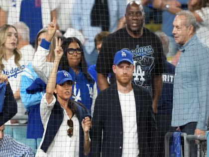 Meghan Markle, Prince Harry step out to watch Dodgers' World Series game | Meghan Markle, Prince Harry step out to watch Dodgers' World Series game Meghan Markle, Prince Harry step out to watch Dodgers' World Series game | Meghan Markle, Prince Harry step out to watch Dodgers' World Series game