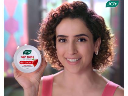 Joy Personal Care Rolls out New TVC for Its Iconic Skin Fruits Moisturising Cream Featuring Brand Ambassador Sanya Malhotra | Joy Personal Care Rolls out New TVC for Its Iconic Skin Fruits Moisturising Cream Featuring Brand Ambassador Sanya Malhotra Joy Personal Care Rolls out New TVC for Its Iconic Skin Fruits Moisturising Cream Featuring Brand Ambassador Sanya Malhotra | Joy Personal Care Rolls out New TVC for Its Iconic Skin Fruits Moisturising Cream Featuring Brand Ambassador Sanya Malhotra