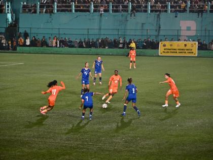 Gangtok: Indian women's football team loses to Nepal in exhibition match Gangtok: Indian women's football team loses to Nepal in exhibition match