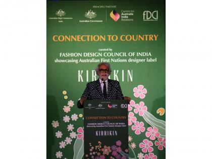 Australia's First Nations couture shines on Delhi runway | Australia's First Nations couture shines on Delhi runway