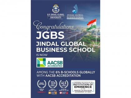 Prestigious AACSB International Accreditation for Jindal Global Business School, Joins Elite 6% Business Schools Worldwide | Prestigious AACSB International Accreditation for Jindal Global Business School, Joins Elite 6% Business Schools Worldwide