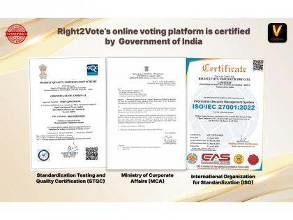 eVoting Is Mandatory in Associations via an STQC-Certified and MCA-Approved eVoting Agency Like Right2Vote | eVoting Is Mandatory in Associations via an STQC-Certified and MCA-Approved eVoting Agency Like Right2Vote eVoting Is Mandatory in Associations via an STQC-Certified and MCA-Approved eVoting Agency Like Right2Vote | eVoting Is Mandatory in Associations via an STQC-Certified and MCA-Approved eVoting Agency Like Right2Vote