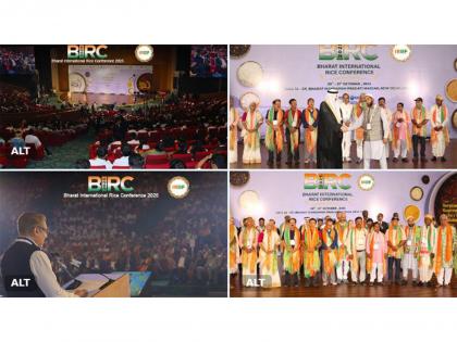 Bharat International Rice Conference kicks off with focus on AI, trade, farmer empowerment; MoUs worth over Rs 3,000 crore signed on Day 1 | Bharat International Rice Conference kicks off with focus on AI, trade, farmer empowerment; MoUs worth over Rs 3,000 crore signed on Day 1 Bharat International Rice Conference kicks off with focus on AI, trade, farmer empowerment; MoUs worth over Rs 3,000 crore signed on Day 1 | Bharat International Rice Conference kicks off with focus on AI, trade, farmer empowerment; MoUs worth over Rs 3,000 crore signed on Day 1
