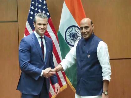 Rajnath Singh holds key meeting with US Secretary of War Pete Hegseth in Kuala Lumpur | Rajnath Singh holds key meeting with US Secretary of War Pete Hegseth in Kuala Lumpur Rajnath Singh holds key meeting with US Secretary of War Pete Hegseth in Kuala Lumpur | Rajnath Singh holds key meeting with US Secretary of War Pete Hegseth in Kuala Lumpur