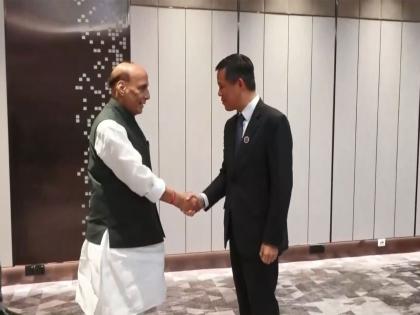 Rajnath Singh meets Singapore Defence Minister in Kuala Lumpur | Rajnath Singh meets Singapore Defence Minister in Kuala Lumpur Rajnath Singh meets Singapore Defence Minister in Kuala Lumpur | Rajnath Singh meets Singapore Defence Minister in Kuala Lumpur