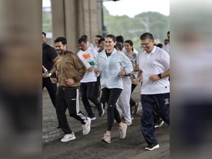 Actress Eesha Agrawal attended in the Run for Unity 2025, organized in honor of Sardar Vallabhbhai Patel | Actress Eesha Agrawal attended in the Run for Unity 2025, organized in honor of Sardar Vallabhbhai Patel