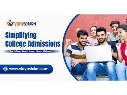 Vidyavision Launches Comprehensive Initiative to Simplify College Admissions 2026 Across India | Vidyavision Launches Comprehensive Initiative to Simplify College Admissions 2026 Across India Vidyavision Launches Comprehensive Initiative to Simplify College Admissions 2026 Across India | Vidyavision Launches Comprehensive Initiative to Simplify College Admissions 2026 Across India
