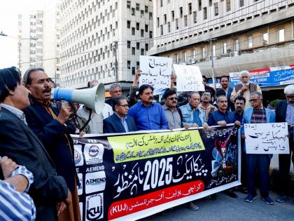 2025 a "bleak year" for press freedom in Pakistan, says watchdog | 2025 a "bleak year" for press freedom in Pakistan, says watchdog