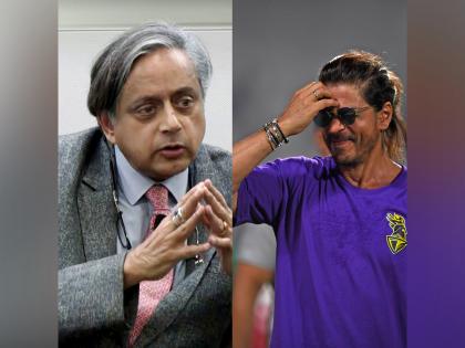 "He's ageing in reverse": Shashi Tharoor calls SRK's 60th birthday a "cover-up" | "He's ageing in reverse": Shashi Tharoor calls SRK's 60th birthday a "cover-up" "He's ageing in reverse": Shashi Tharoor calls SRK's 60th birthday a "cover-up" | "He's ageing in reverse": Shashi Tharoor calls SRK's 60th birthday a "cover-up"