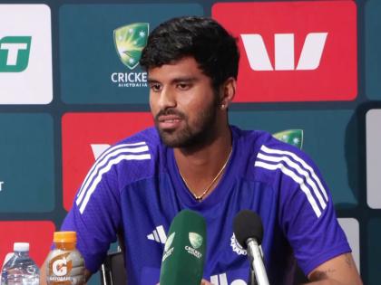 "Wanted to react positively, not think much": Sundar on his 49* after India's win at Hobart in 3rd T20I | "Wanted to react positively, not think much": Sundar on his 49* after India's win at Hobart in 3rd T20I