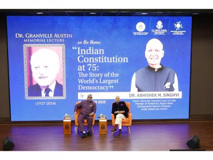 Constitutional Morality Guides Public Life: Abhishek Manu Singhvi at Granville Austin Memorial Lecture At JGU | Constitutional Morality Guides Public Life: Abhishek Manu Singhvi at Granville Austin Memorial Lecture At JGU