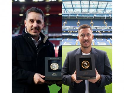 Gary Neville, Eden Hazard inducted into Premier League Hall of Fame | Gary Neville, Eden Hazard inducted into Premier League Hall of Fame