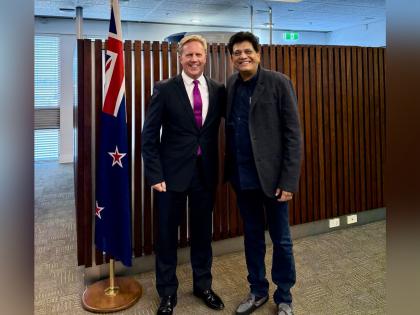 Piyush Goyal welcomed by New Zealand Trade Minister during visit for FTA talks | Piyush Goyal welcomed by New Zealand Trade Minister during visit for FTA talks Piyush Goyal welcomed by New Zealand Trade Minister during visit for FTA talks | Piyush Goyal welcomed by New Zealand Trade Minister during visit for FTA talks
