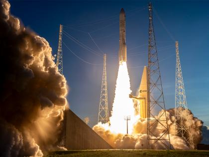 "French and European pride": Macron lauds Ariane 6's launch carrying Copernicus Sentinel-1D satellite | "French and European pride": Macron lauds Ariane 6's launch carrying Copernicus Sentinel-1D satellite