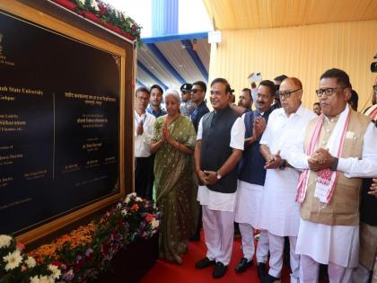 Assam: Nirmala Sitharaman lays foundation for University that will focus on AI, cybersecurity, drone tech, quantum computing | Assam: Nirmala Sitharaman lays foundation for University that will focus on AI, cybersecurity, drone tech, quantum computing