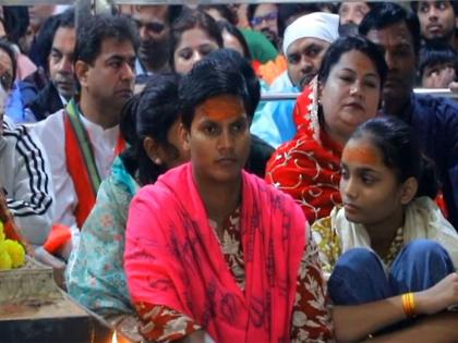 Star India all-rounder Deepti Sharma visits Shree Mahakaleshwar Temple | Star India all-rounder Deepti Sharma visits Shree Mahakaleshwar Temple