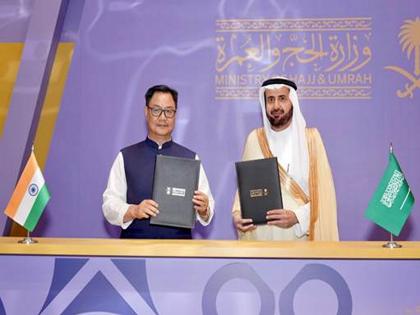 Union Minister Kiren Rijiju signs Bilateral Haj Agreement in Saudi Arabia, reviews 2026 pilgrimage preparations | Union Minister Kiren Rijiju signs Bilateral Haj Agreement in Saudi Arabia, reviews 2026 pilgrimage preparations Union Minister Kiren Rijiju signs Bilateral Haj Agreement in Saudi Arabia, reviews 2026 pilgrimage preparations | Union Minister Kiren Rijiju signs Bilateral Haj Agreement in Saudi Arabia, reviews 2026 pilgrimage preparations