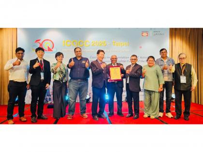 Vikrant University's MD Shines at ICQCC 2025, Taipei | Vikrant University's MD Shines at ICQCC 2025, Taipei Vikrant University's MD Shines at ICQCC 2025, Taipei | Vikrant University's MD Shines at ICQCC 2025, Taipei