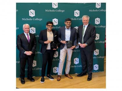 Nishant & Nikhil Rathi Felicitated at Alma Mater Nichols College for Entrepreneurial Leadership | Nishant & Nikhil Rathi Felicitated at Alma Mater Nichols College for Entrepreneurial Leadership