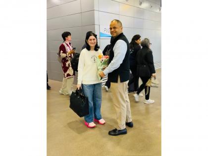 Indian consulate welcomes first set of passengers as New Delhi-Shanghai direct route resumes after five years | Indian consulate welcomes first set of passengers as New Delhi-Shanghai direct route resumes after five years