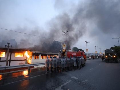 Nepal: Madhesh Chief Minister's Office vandalised following political upheaval | Nepal: Madhesh Chief Minister's Office vandalised following political upheaval