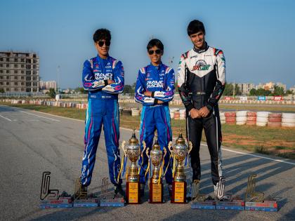 Mumbai's Kiaan, Krish excel in last two rounds to finish second in National Karting Championship | Mumbai's Kiaan, Krish excel in last two rounds to finish second in National Karting Championship