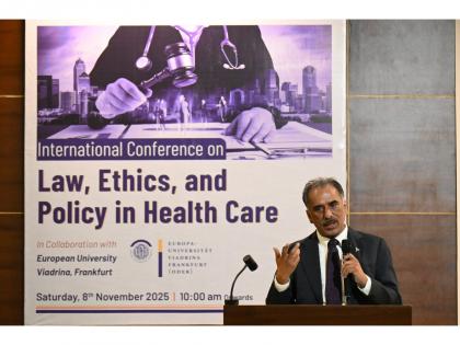 Global Dialogue on Law, Ethics, and Healthcare Policymaking Held at Navrachana University | Global Dialogue on Law, Ethics, and Healthcare Policymaking Held at Navrachana University