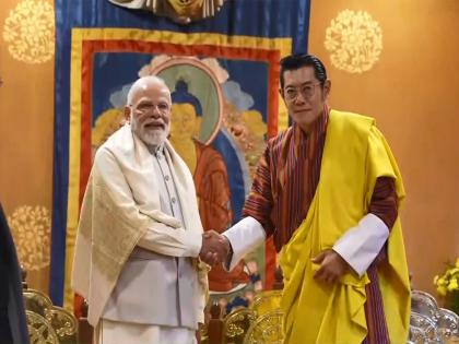 PM Modi, Bhutan King hold delegation-level talks in Thimphu | PM Modi, Bhutan King hold delegation-level talks in Thimphu