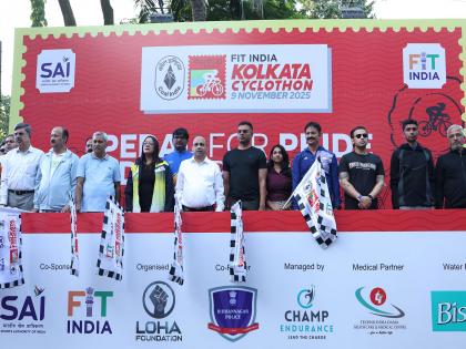 Kolkata rides into history: Fit India Kolkata Cyclothon 2025 draws record-breaking 4000+ participants, becomes Eastern India's largest cycling event | Kolkata rides into history: Fit India Kolkata Cyclothon 2025 draws record-breaking 4000+ participants, becomes Eastern India's largest cycling event