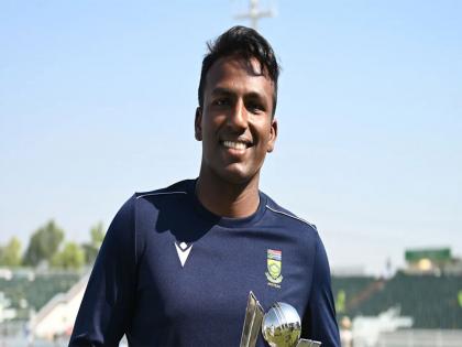 South Africa spinner Senuran Muthusamy claims ICC Men's Player of the Month for October | South Africa spinner Senuran Muthusamy claims ICC Men's Player of the Month for October